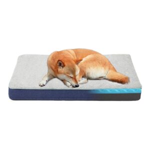 Orthopedic Memory Foam Large Dog Bed Cooling Gel Waterproof Support Large Breeds