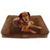 Orthopedic Memory Foam Pet Bed for Elderly, Senior, and Puppies