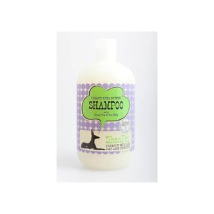 Ounce Shea Butter Shampoo with Green Tea and Sea Kelp for Healthy Dog Coats