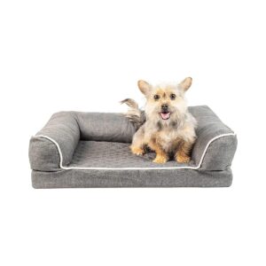 OurPets Quilted 3 Memory Foam Dog Bed with Washable Soft Cover