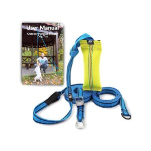 Outdoor Hanging Toy for Interactive Tugger for Medium to Large Dogs