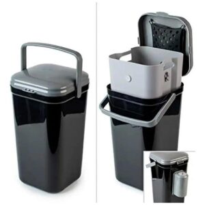 Outdoor Pet Waste Disposal Solution with Built-in Poop Bag Holder and Deodorizer