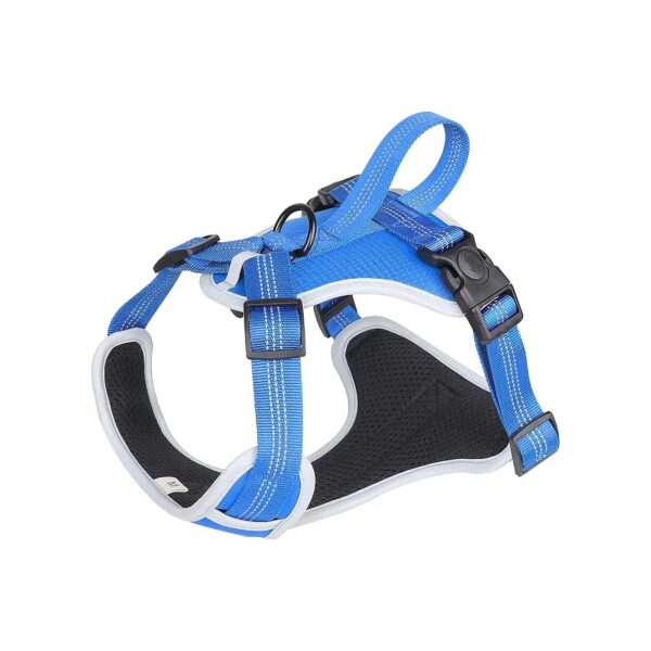 Oxford Cloth and Polyester Mesh Large Dog Harness with Easy to Adjust Closure