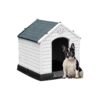 PP Material Dog Shelter with Thick Walls for Weather Resistance and Corrosion-Free Design