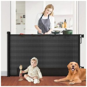 PROtect Your Baby and Home with this Retractable Barrier Gate for Doorways and Stairs