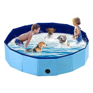 PVC) Dog Swimming Pool for Large Breeds, 63" X 12