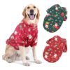 Pack Christmas Dog Sweaters for Large and Medium Breeds