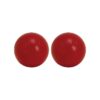 Pack Red Plastic Balls for Pets