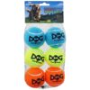 Pack Squeaky Tennis Balls for Dogs - Standard Size 5 Inches and Colors