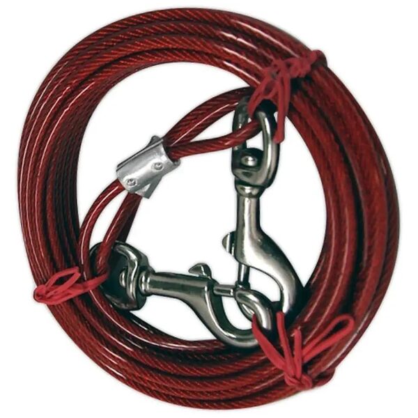 Pack for Small Breeds - IIT 99914 Dog Tie-Out Cables - 20 Feet