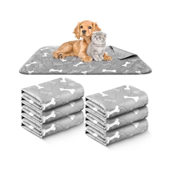 Pack of 6 Washable Dog Pee Pads for Convenience and Value