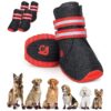 Pack of Breathable Dog Boots for Small Dogs in Size 65