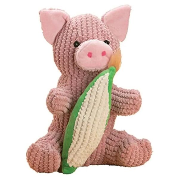 Patchwork Pet Maizey The Pig 15 Squeaker and Grunter Toy