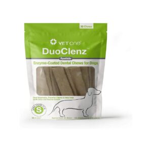 Patented Enzyme-Coated Dog Dental Treats for Small Dogs with Clean Teeth