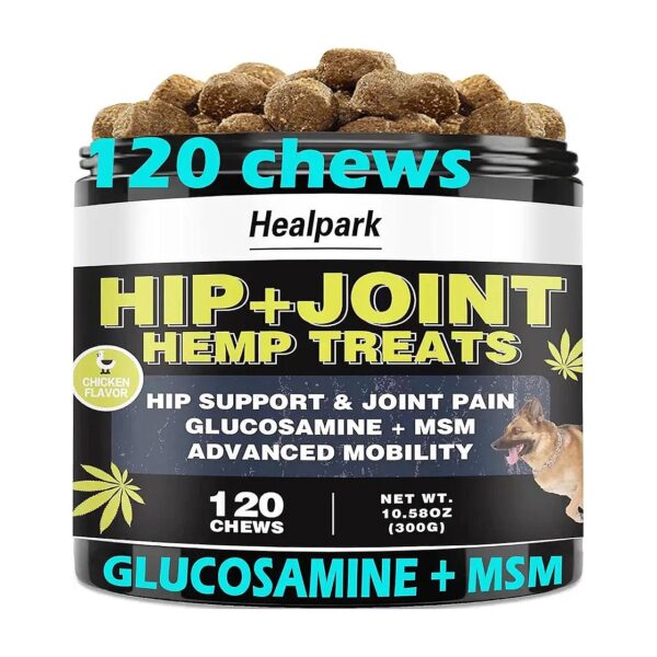 Pawsome Hemp Hip and Joint Supplement for Dogs of All Ages