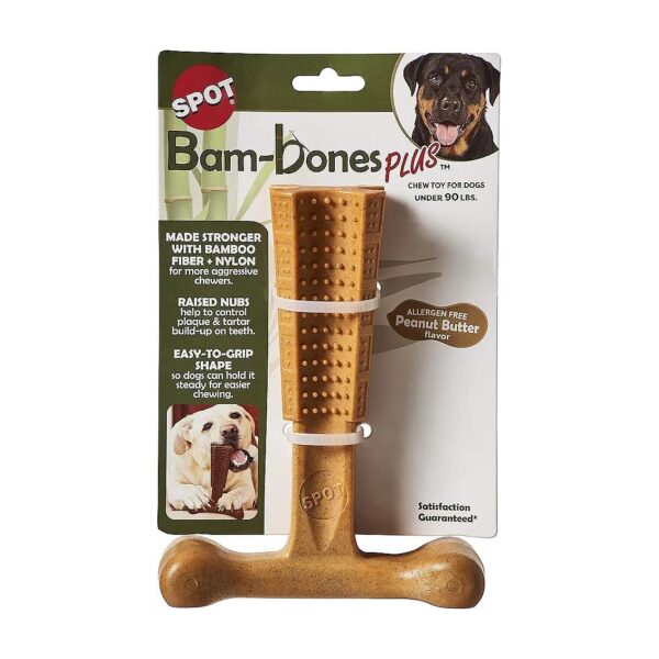 Peanut Butter Flavor Dog Chew Stick for Dogs and Puppies Under 90lbs