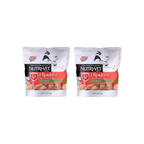 Peanut Butter Flavor Dog Hip Joint Support Biscuits 6 Pounds Each