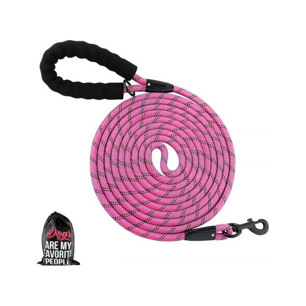 Perfect Pink Nylon Dog Leash for Small Medium Large Dog Training