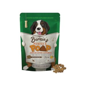 Perfect Poop Digestion Fiber and Prebiotic Supplement for Dogs with Digestive Issues