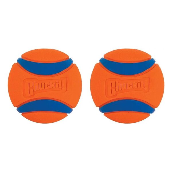 Perfectly Sized Dog Fetch Toy for Midsized Breeds, 5" Diameter, Pack of 2