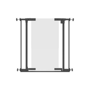 Perma Child Safety Clear Baby Gate for Stairs Pressure Mounted 8"W x 30"H