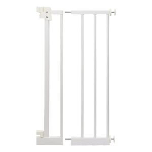 Perma Child Safety Gate Extension Panel for Securing Hallways and Stairs with Metal Frame