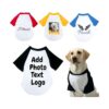 Personalized Dog Gifts with Photo or Text on Soft and Lightweight Dog Shirt Cover