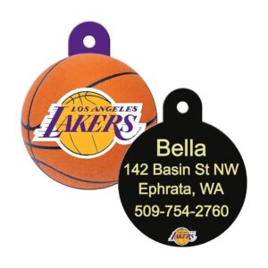 Personalized NBA Dog ID Tags with Team Logos and Custom Engraving