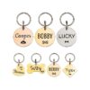 Personalized Pet ID Tag with Icon and Customized Text for Improved Identification