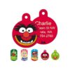 Personalized Pet ID Tags for Muppet Animal Fans with Up to 4 Lines of Text