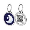 Personalized Pet ID Tags with Comprehensive Profiles and GPS Location Alerts