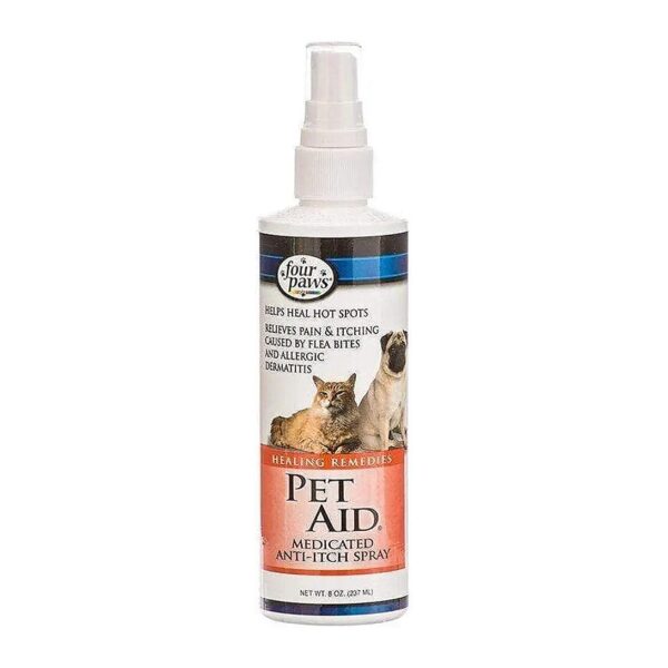 Pet Aid Fast-Acting Anti Itch Spray for Instant Relief