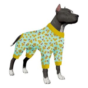 Pet Anxiety Relief Cozy Pajamas for Large Dogs with Soft Comfortable Fabric