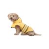 Pet Apparel for Rainy Days - Waterproof and Breathable Yellow Coat XXL