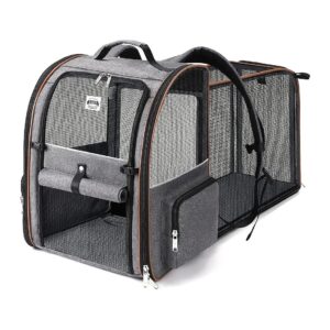 Pet Backpack Carrier for Small Dogs and Medium Cats