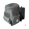 Pet Backpack Carrier with Faux Fleece Bedding and Supportive Base for Small Animals