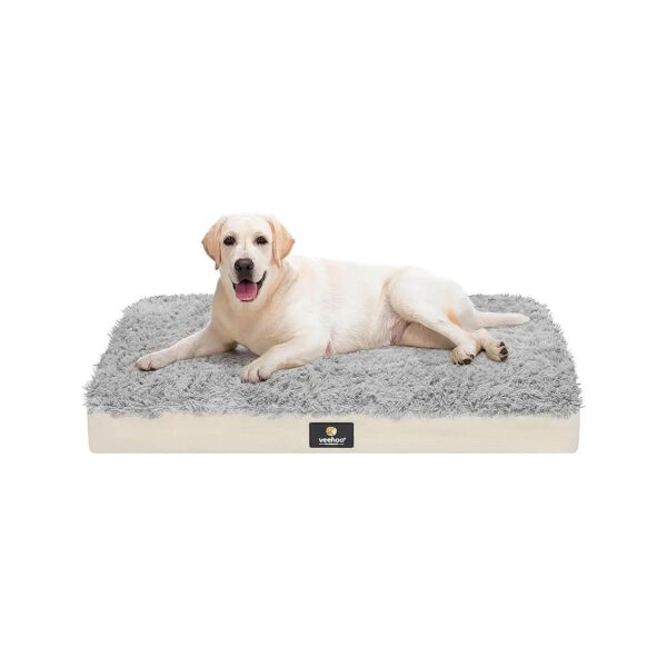 Pet Bed for Large Dogs with Air Mattress and Removable Cover for Travel and Camping