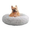 Pet Bed for Medium Size Dogs and Cats with Soft Cushion and Calming Function