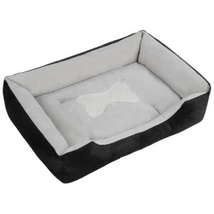 Pet Bed for Small Dogs and Cats with Washable Design and Anti-Slip Base