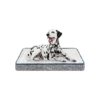 Pet Bed with Reversible Cool and Warm Design for Large Medium Small Dogs, Grey