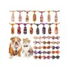 Pet Bow Ties Set for Fall Celebration - 30 Pieces of Adjustable Dog and Cat Neckties