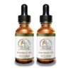 Pet Calming Oil with Omega Fatty Acids for Dogs and Cats - 2 Pack, 1 Oz Each