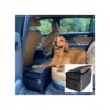 Pet Car Seat Extender for Large Dogs up to 200 Pounds with Adjustable Storage and