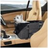 Pet Car Seat for Small Dogs on Console with Durable Nylon Straps