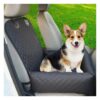 Pet Car Seat for Small to Medium Dogs with Erasable and Washable Seat Surface