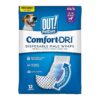 Pet Care Disposable Male Dog Diapers XS/Small 12 Count Wetness Indicator