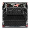 Pet Cargo Cover with Elastic Seat Belt and Waterproof Protection for SUVs