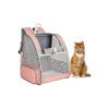 Pet Carrier Backpack for Travel and Hiking Full Ventilation for Cats and Small Dogs