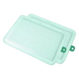 Pet Carrier Insert Pads Size Large Green 24 50in x 17 25in Two Pack Absorbent Travel Pads