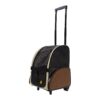 Pet Carrier with Backpack Straps and Wheels for Comfortable Travel